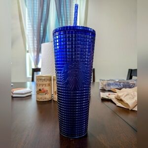 Sparkle blue Starbucks tumbler